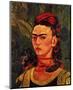 Self Portrait with a Monkey, c.1940-Frida Kahlo-Mounted Art Print