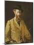 Self Portrait with a Palette-Edouard Manet-Mounted Giclee Print