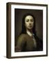 Self-Portrait With a Red Coat-Anton Raphael Mengs-Framed Giclee Print