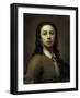 Self-Portrait With a Red Coat-Anton Raphael Mengs-Framed Giclee Print