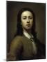 Self-Portrait With a Red Coat-Anton Raphael Mengs-Mounted Giclee Print