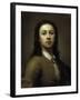 Self-Portrait With a Red Coat-Anton Raphael Mengs-Framed Giclee Print