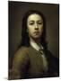 Self-Portrait With a Red Coat-Anton Raphael Mengs-Mounted Giclee Print
