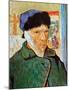 Self-Portrait with Bandaged Ear, c.1889-Vincent van Gogh-Mounted Art Print