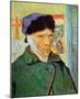 Self-Portrait with Bandaged Ear, c.1889-Vincent van Gogh-Mounted Art Print