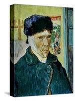 Self-Portrait with Bandaged Ear, c.1889-Vincent van Gogh-Stretched Canvas