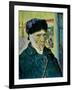 Self-Portrait with Bandaged Ear, c.1889-Vincent van Gogh-Framed Giclee Print