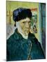 Self-Portrait with Bandaged Ear, c.1889-Vincent van Gogh-Mounted Giclee Print