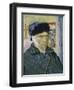 Self Portrait with Bandaged Ear-Vincent van Gogh-Framed Giclee Print