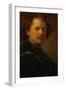 Self-Portrait with Bare Head, 1633-Rembrandt van Rijn-Framed Giclee Print