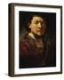 Self-Portrait with Beard, 1634/35-Rembrandt van Rijn-Framed Giclee Print