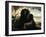 Self-Portrait with Black Dog-Gustave Courbet-Framed Giclee Print