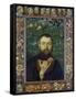 Self Portrait with Book, 1880-Hans Thoma-Framed Stretched Canvas