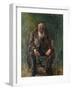 Self-Portrait with Boots, C.1920-Christian Krohg-Framed Giclee Print