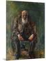 Self-Portrait with Boots, C.1920-Christian Krohg-Mounted Giclee Print