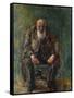 Self-Portrait with Boots, C.1920-Christian Krohg-Framed Stretched Canvas