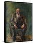 Self-Portrait with Boots, C.1920-Christian Krohg-Framed Stretched Canvas