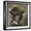Self Portrait with Cap of Feathers and a Whitecollar-Rembrandt van Rijn-Framed Giclee Print