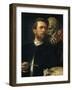 Self-Portrait with Death Playing the Fiddle, 1872-Arnold B?cklin-Framed Giclee Print