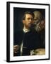 Self-Portrait with Death Playing the Fiddle, 1872-Arnold B?cklin-Framed Giclee Print