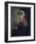 Self-Portrait with Eye-Shade, 1813-Anton Graff-Framed Giclee Print