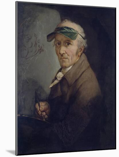 Self-Portrait with Eye-Shade, 1813-Anton Graff-Mounted Giclee Print