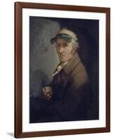 Self-Portrait with Eye-Shade, 1813-Anton Graff-Framed Giclee Print