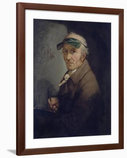 Self-Portrait with Eye-Shade, 1813-Anton Graff-Framed Giclee Print