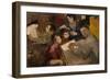 Self-Portrait with Family-Filipp Andreyevich Malyavin-Framed Giclee Print