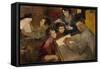 Self-Portrait with Family-Filipp Andreyevich Malyavin-Framed Stretched Canvas