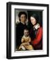 Self Portrait with Family-Johann Friedrich Overbeck-Framed Giclee Print