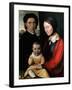 Self Portrait with Family-Johann Friedrich Overbeck-Framed Giclee Print