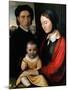 Self Portrait with Family-Johann Friedrich Overbeck-Mounted Giclee Print