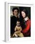 Self Portrait with Family-Johann Friedrich Overbeck-Framed Giclee Print