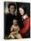 Self Portrait with Family-Johann Friedrich Overbeck-Stretched Canvas