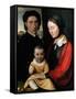 Self Portrait with Family-Johann Friedrich Overbeck-Framed Stretched Canvas