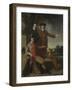 Self Portrait with Father and Brother, C.1760-62-John Hamilton Mortimer-Framed Premium Giclee Print