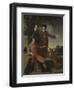 Self Portrait with Father and Brother, C.1760-62-John Hamilton Mortimer-Framed Giclee Print