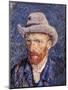 Self Portrait with Felt Hat, 1887-88-Vincent van Gogh-Mounted Giclee Print