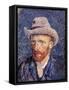 Self Portrait with Felt Hat, 1887-88-Vincent van Gogh-Framed Stretched Canvas