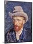 Self Portrait with Felt Hat, 1887-88-Vincent van Gogh-Mounted Giclee Print