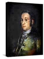 Self-Portrait with Glasses, around 1800 (Oil on Canvas)-Francisco Jose de Goya y Lucientes-Stretched Canvas