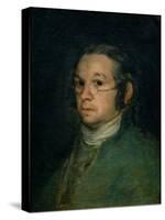 Self-Portrait with Glasses-Francisco de Goya-Stretched Canvas