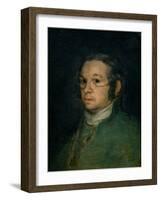 Self-Portrait with Glasses-Francisco de Goya-Framed Giclee Print