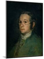 Self-Portrait with Glasses-Francisco de Goya-Mounted Giclee Print