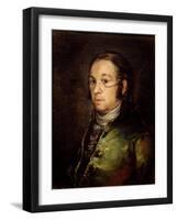 Self-Portrait with Glasses-Francisco de Goya-Framed Giclee Print