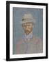 Self-Portrait with Gray Felt Hat, 1887-Vincent van Gogh-Framed Giclee Print