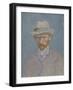 Self-Portrait with Gray Felt Hat, 1887-Vincent van Gogh-Framed Giclee Print