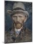 Self Portrait with Grey Felt Hat, 1887-Vincent van Gogh-Mounted Giclee Print