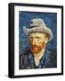 Self Portrait with Grey Felt Hat, c.1887-Vincent van Gogh-Framed Giclee Print